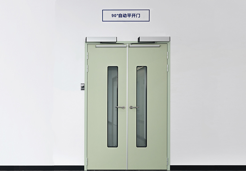 90度自動平開門
